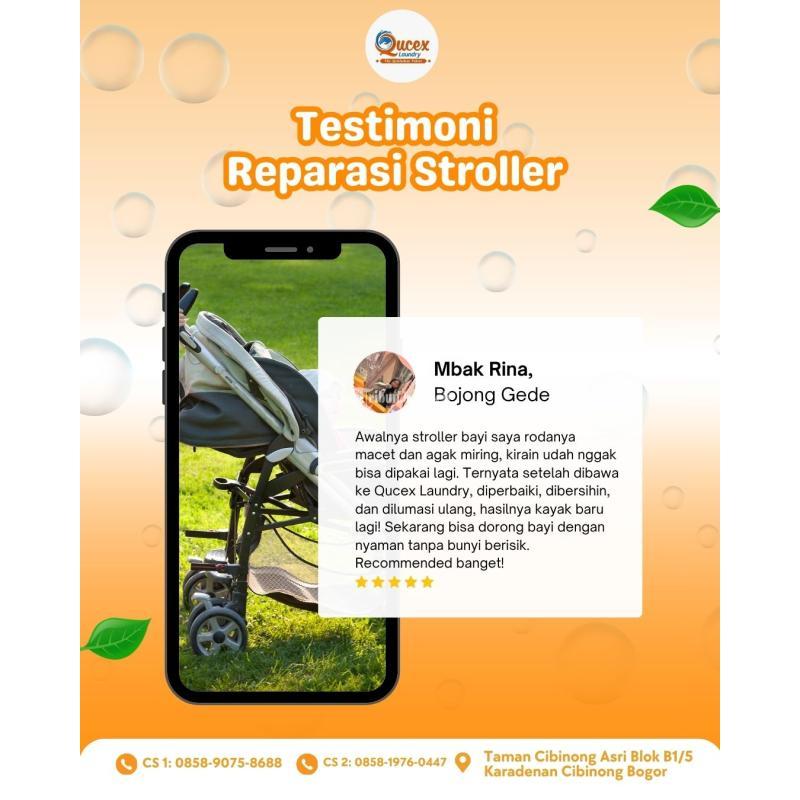 Ganti Belt Stroller Karadenan Aman Nyaman untuk Bayi - Bogor