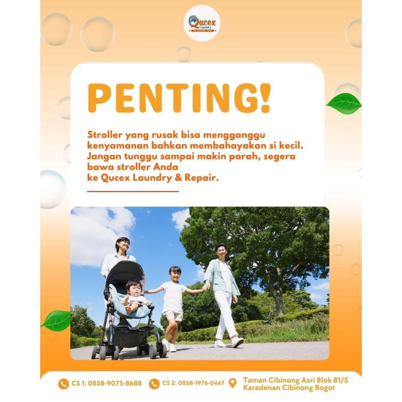 Ganti Belt Stroller Karadenan Aman Nyaman untuk Bayi - Bogor