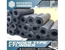 Fender Type Cylinder Elastis dan Tahan Benturan untuk Dermaga Kapal - Malang 