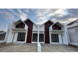 Dijual Rumah Hunian Cluster Minimalis Murah 1 Lantai 8 Menit dari Stasiun Kepanjen - Malang
