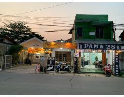 Dijual Rumah 4 Kamar  Ruko 2 Lantai di Lokasi Ramai Jalan Serdang - Serang