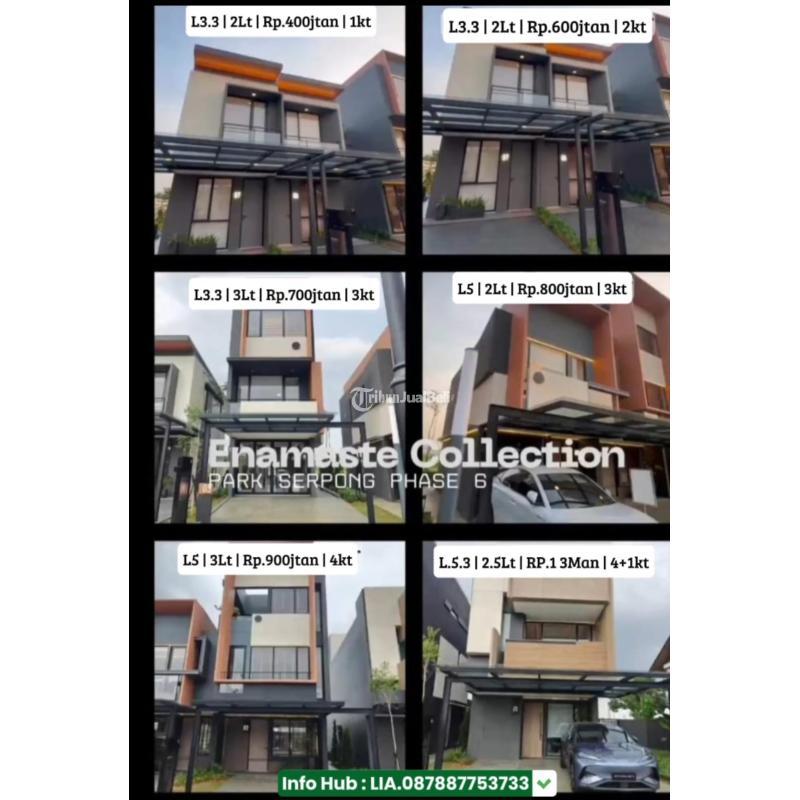 Dijual Rumah Park Serpong Di Central Serpong - Tangerang