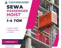 Sewa Passenger Hoist 1-4 Ton - Rokan Hilir 