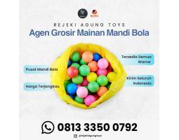 Mandi Bola Plastik Warna Pastel Aethetic Ready Stock Rejeki Agung Toys - Lamongan
