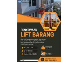 Rental Lift Penumpang Kapasitas 2 Ton, Nabire - Papua