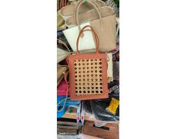 Jual Tas Pandan Anyam, Tas Pandan Goni Natural - Medan