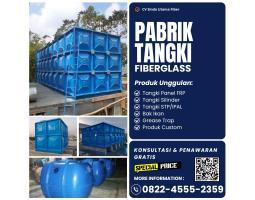 Tangki Fiberglass Panel dan Silinder Air Jernih, Bebas Khawatir - Ciamis