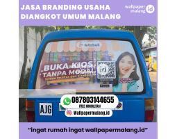 Jasa Branding Usaha di Angkot Umum - Malang 