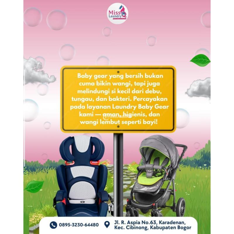 Laundry Baby Gear Karadenan Pembersihan Mendalam Wangi - Bogor