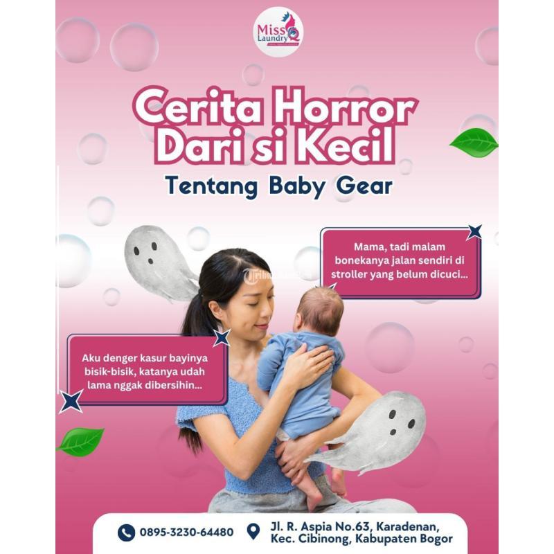 Laundry Baby Gear Karadenan Pembersihan Mendalam Wangi - Bogor