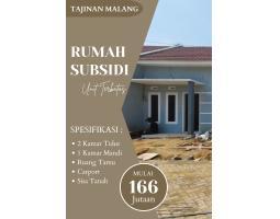 Dijual Rumah Subsisi di Tlogowaru Tajinan Tipe 30 2KT 1KM SHM - Malang 