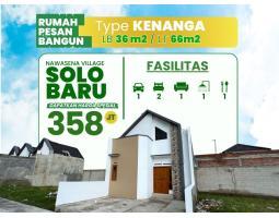 Dijual Rumah Tipe 36 Nawasena Village Solobaru - Sukoharjo
