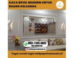 Kaca Bevel Modern Untuk Ruang Keluarga - Malang Kota