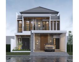 Dijual Rumah Baru Modern Minimalis Tipe 256 5KT 5KM SHM - Malang 