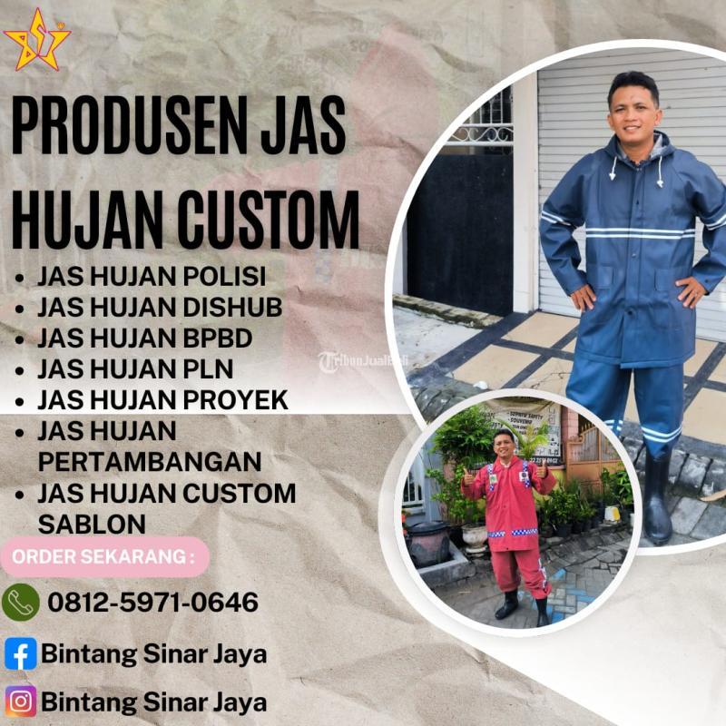 Produsen Jas Hujan Custom - Sidoarjo