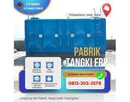 Kontraktor Tangki FRP untuk Hunian  dan Usaha Pabrik Hotel - Pangandaran