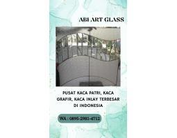 Tukang Kaca Patri Grafir Inlay Gereja - Belitung Timur