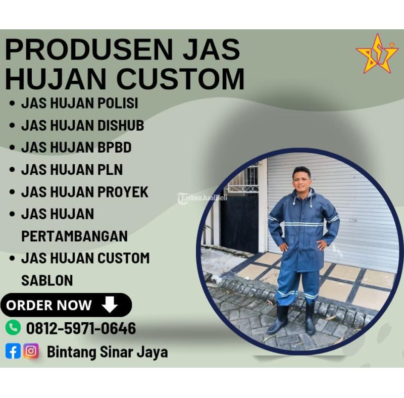Produsen Jas Hujan Custom Ngamprah - Sidoarjo