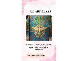 Tukang Kaca Patri Grafir Inlay Gereja - Natuna