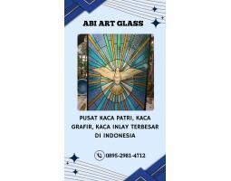 Tukang Kaca Patri Grafir Inlay Gereja - Batam