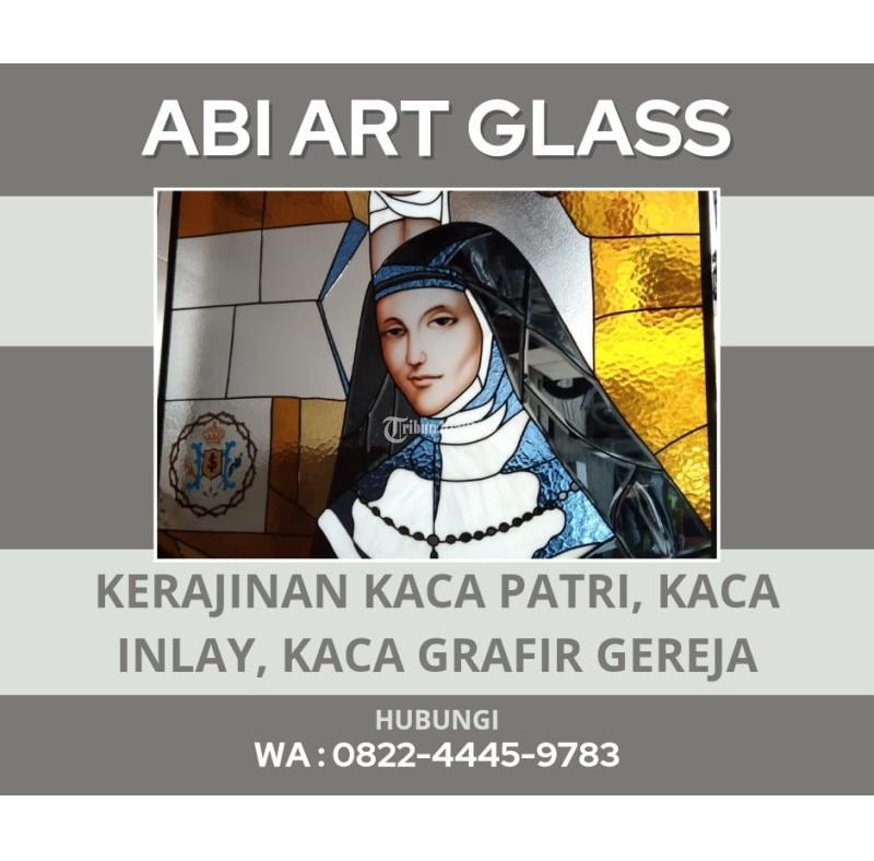 Toko Kaca Patri Grafir Inlay Gereja - Bintan