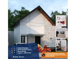 Dijual Rumah Baru Modern dalam Cluster di Berbah Dekat RS Harjolukito, Ambarukmo Plaza - Sleman