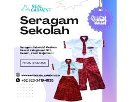 Seragam Sekolah Lengkap Custom Jenjang - Jayapura