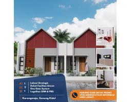Dijual Rumah Cluster Scandinavian 3 Unit Terakhir KPR SHM Dekat UNY Semanu - Gunungkidul 