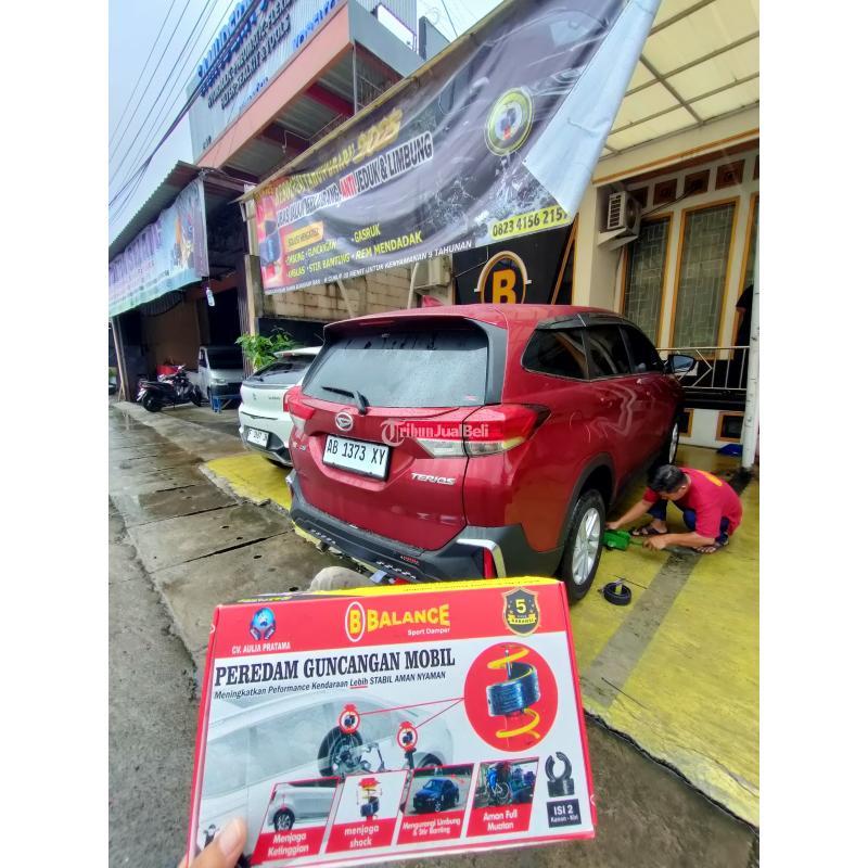 Mobil Gruduk Di Jalan Berlubang Atasi Dengan Pasang Spring Buffer Balance - Batam