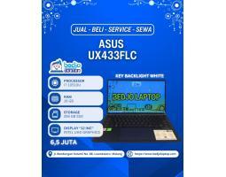 Dijual Laptop Bekas, Asus Ux433flc, Core I7 Key Backlight White - Malang