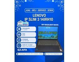 Dijual Laptop Bekas, Lenovo Ip Slim 3 14irh10 Super Slim, Ssd 512gb - Malang