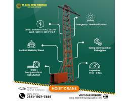 Sewa Hoist Crane, Kapasitas 1 - 2 Ton, Unit Terpercaya, Kulon Progo - Yogyakarta