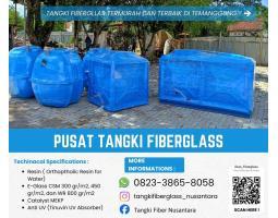 Tangki Air Fiberglass FRP 10.000 Liter Bersih dan Awet - Temanggung