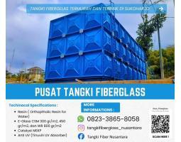 Tangki Fiberglasss Penyimpanan Air Bersih untuk Industri - Sukoharjo