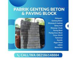 Paving Block Press, Hemat Biaya, Bangunan Tetap Kokoh - Malang