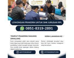 Lowongan Prakerin Untuk Smk Jurusan Rpl - Malang Kota