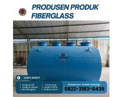 Tangki STP Fiberglass Kapasitas 1.000 L Sampai 10.000 L Siap Kirim - Garut