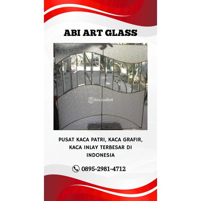 Toko Kaca Patri Grafir Inlay Gereja - Bangka Barat