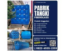 Tangki Fiberglass Panel dan Silinder Hemat Biaya, Tanpa Khawatir - Kota Cimahi