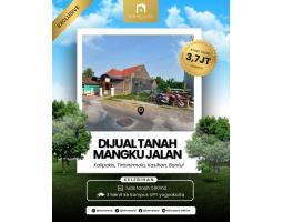 Jual Tanah Luas 590 m2 Di Kalipakis Dekat Kampus Upy Yogyakarta - Bantul