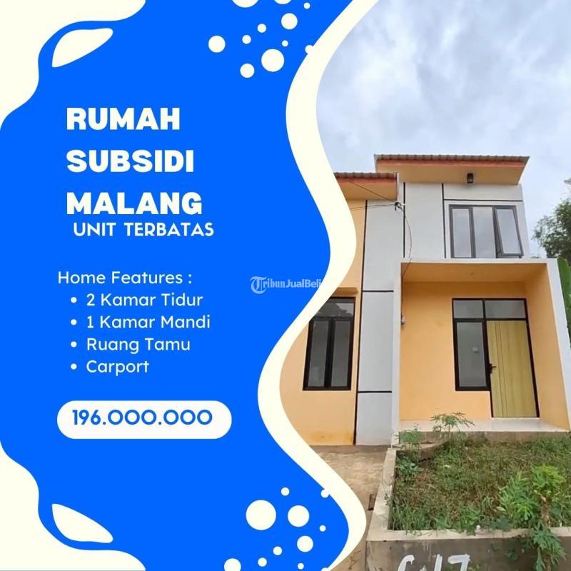Dijual Rumah Hunian Subsidi Terletak Tipe 30 Di Lokasi Terbaik - Malang