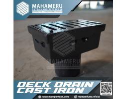 Saluran Pembuangan Kuat Deck Drain Cast Iron untuk Jembatan dan Bangunan - Malang
