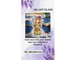Toko Kaca Patri Grafir Inlay Gereja - Belitung Timur