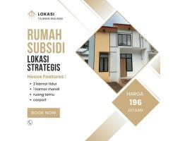 Dijual Rumah Hunian Minimalis Simple Tipe 30 Dekat Exit Tol - Malang