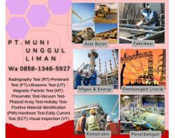 Jasa NDT Test Radiography Testing, Zona - Surabaya