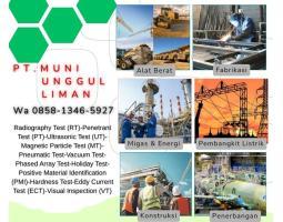 Hasil Mantap, Jasa NDT Test RT Test - Surabaya