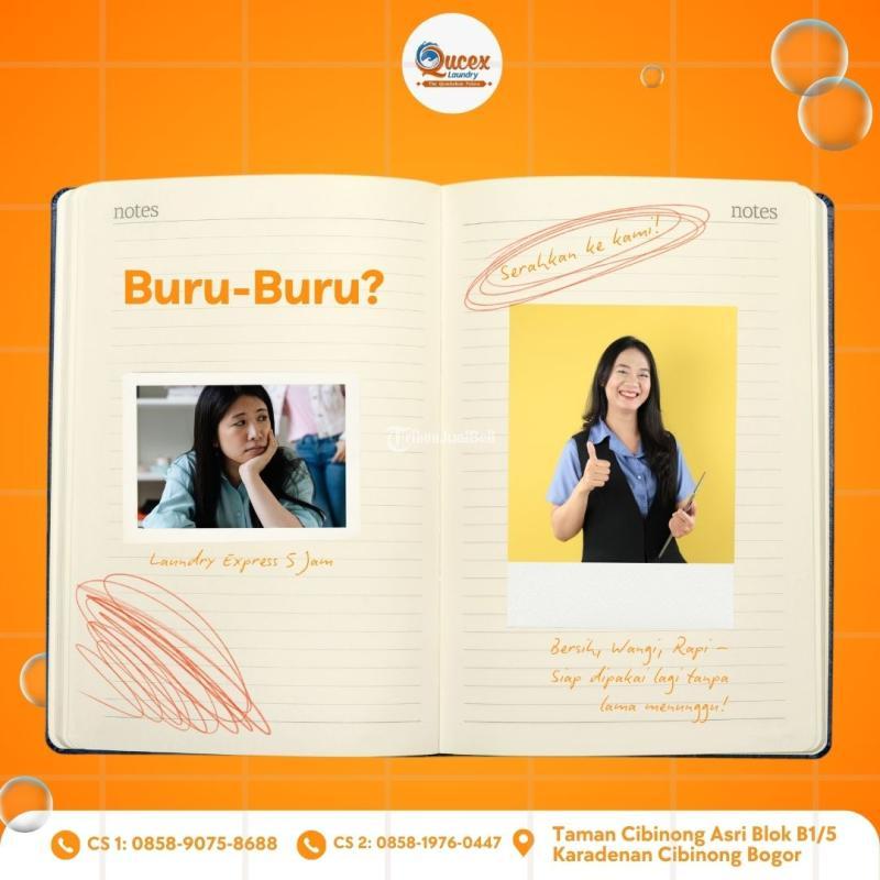 Jasa Laundry Gorden di Nanggewer Mekar - Bogor