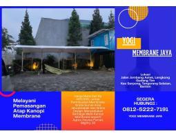 Dijual Bahan Dan Melayani Pemasangan Kanopi Membrane Jabodetabek - Tangerang Selatan