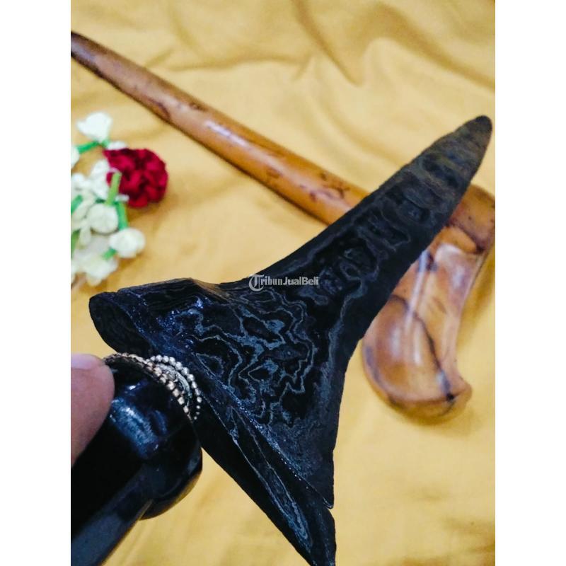 Keris Sepuh Brojol Pamor Melati Sinebar Warangka Timoho Pusaka Jawa Kuno Asli - Jakarta Timur