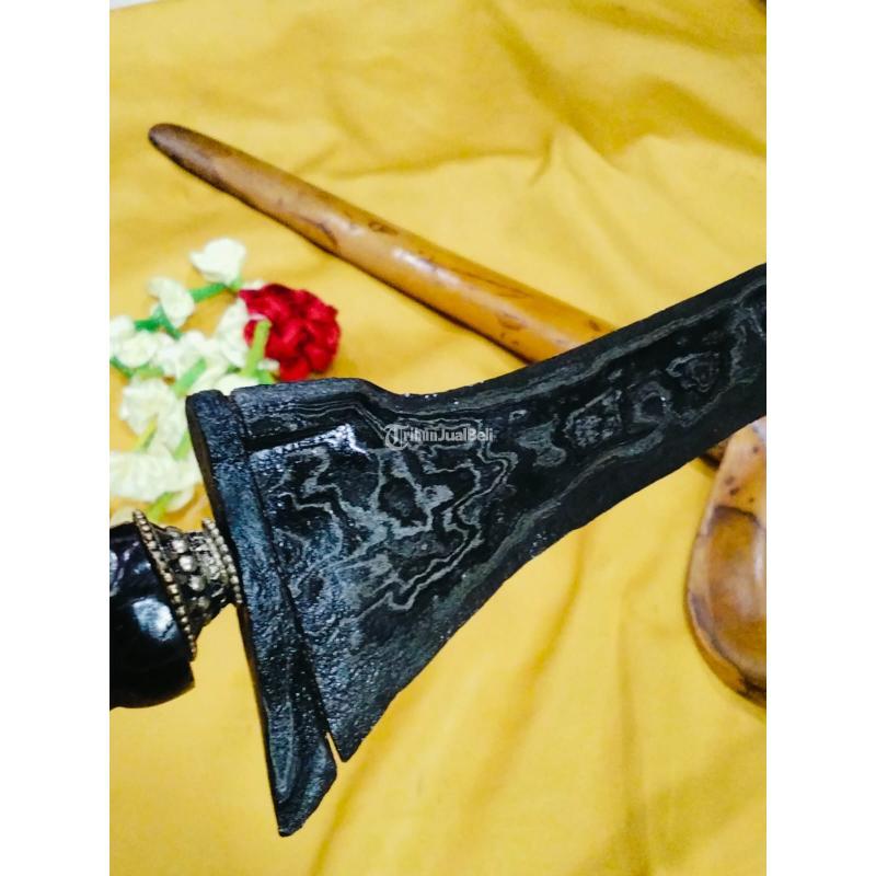 Keris Sepuh Brojol Pamor Melati Sinebar Warangka Timoho Pusaka Jawa Kuno Asli - Jakarta Timur